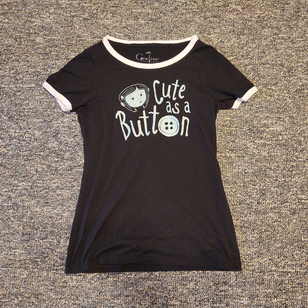 Carter's Black and White Short Sleeve Tee
